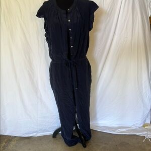 J CREW. Women's Navy Jumpsuit